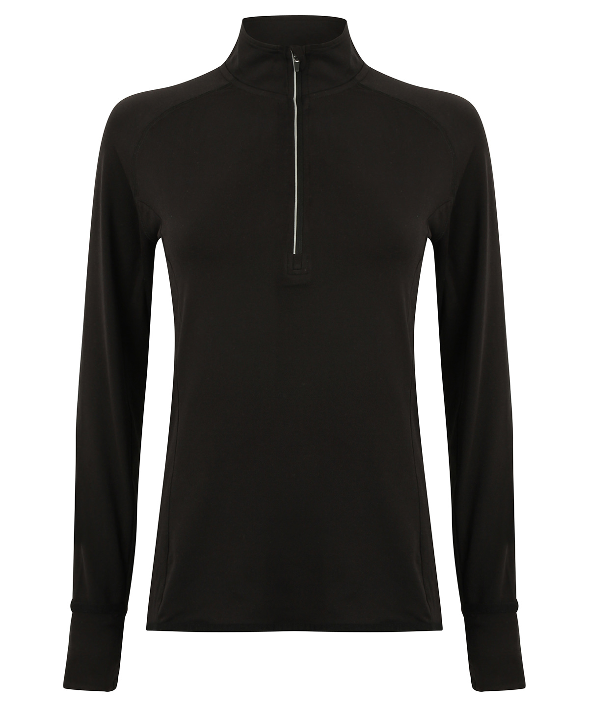 5c5c3e3deb9f5b1c75ce9982a3971426 Women's long-sleeved ¼ zip top - Image 1