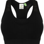 Women's seamless sports bra