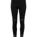 Women's TriDri® mesh tech panel leggings full-length