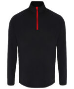 Men's TriDri® long sleeve performance ¼ zip top - Image 2