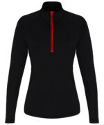 Women's TriDri® long sleeve performance ¼ zip - Image 2