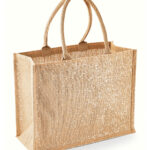 Shimmer jute shopper
