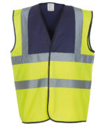 Hi-vis 2-band-and-braces waistcoat (HVW100) - Image 7