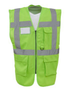 Multifunctional executive hi-vis waistcoat (HVW801) - Image 2