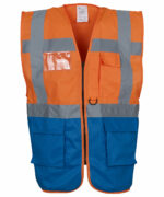 Multifunctional executive hi-vis waistcoat (HVW801) - Image 8