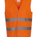 Hi-vis 2-band waistcoat (HVW102)