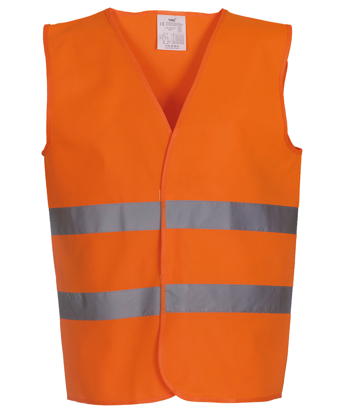 5c5c3e3deb9f5b1c75cea464af05f0a3 Hi-vis 2-band waistcoat (HVW102) - Image 1