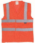 Top cool open mesh 2-band-and-braces waistcoat (HVW120) - Image 2