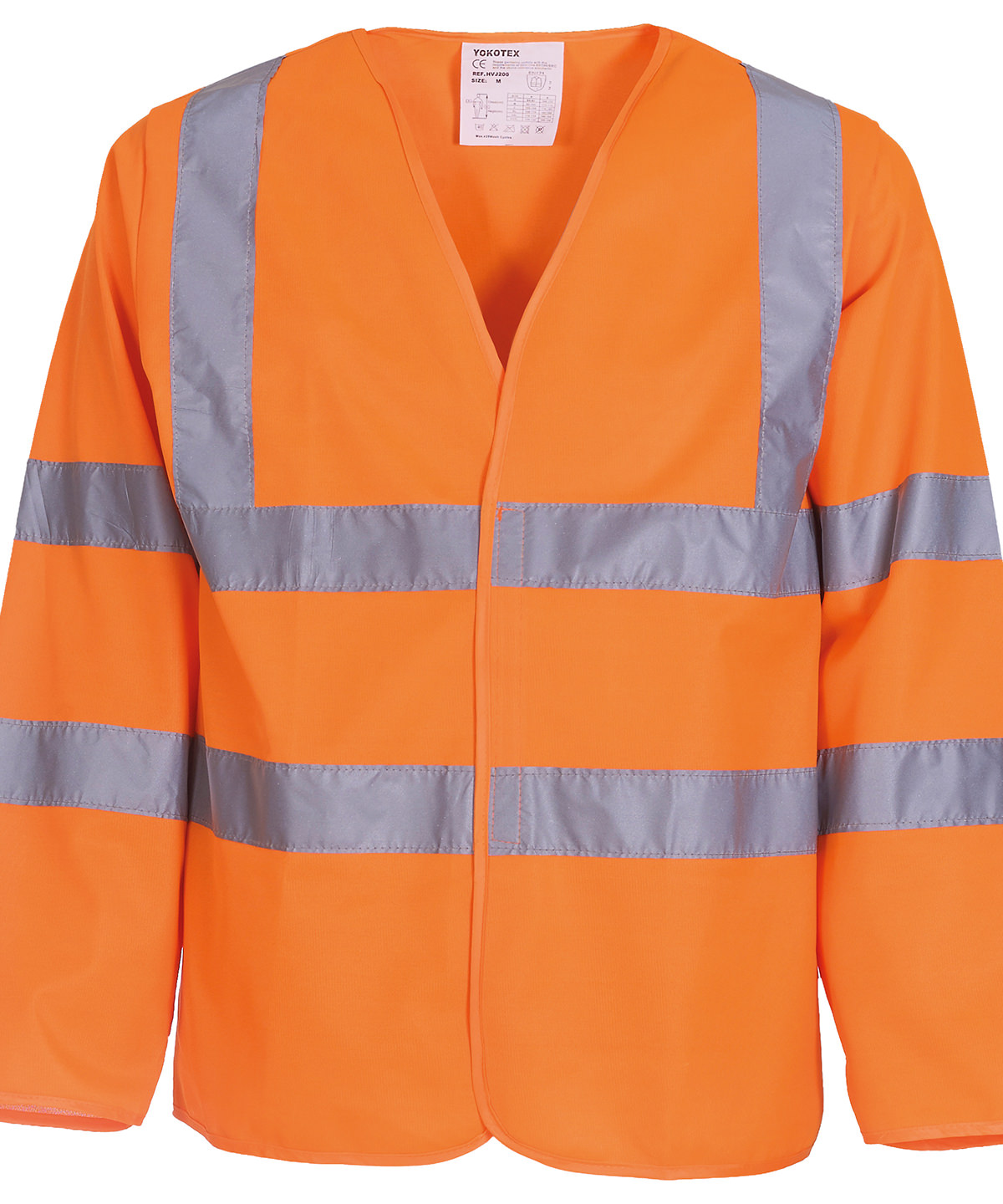 5c5c3e3deb9f5b1c75cea46e7bb4258c Hi-vis long sleeve waistcoat (HVJ200) - Image 1