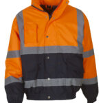 Hi-vis two-tone bomber jacket (HVP218)