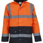 Hi-vis two-tone motorway jacket (HVP302)
