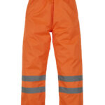 Hi-vis waterproof overtrousers (HVS462)