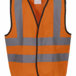 Kids hi-vis 2 b&b waistcoat (HVW100CH)