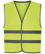 Hi-vis reflective border kids waistcoat (HVW102CH) - Image 12