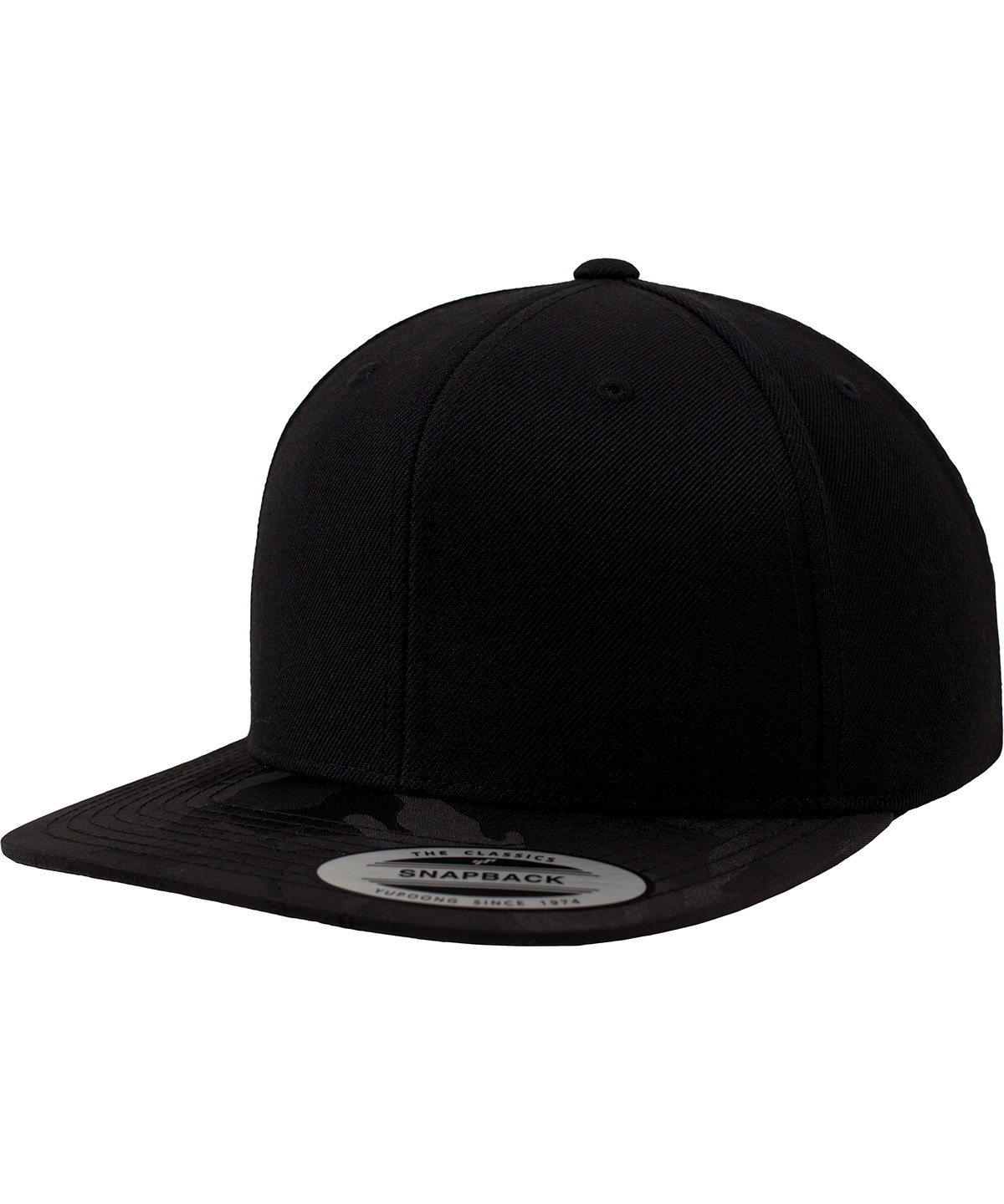 5c5c3e3deb9f5b1c75cea69a2e9c9e91 Camo visor snapback (6089CV) - Image 1