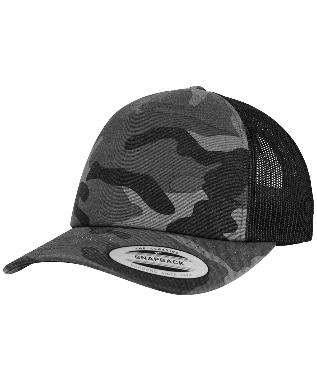 5c5c3e3deb9f5b1c75cea6bc23db1649 Camo trucker cap (6606C) - Image 1
