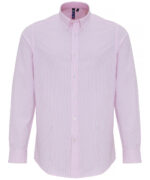 Cotton-rich Oxford stripes shirt - Image 3