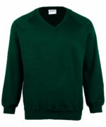 Kids Coloursure™ v-neck sweatshirt - Image 2