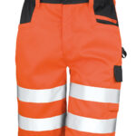 Safety cargo shorts