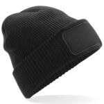 Thinsulate™ patch beanie
