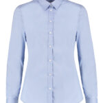 Women's stretch Oxford shirt long-sleeved (tailored fit)