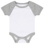 Essential short-sleeved baseball bodysuit