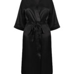 Women's satin robe
