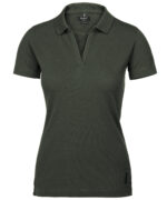 Women’s Harvard v-neck – stretch deluxe polo - Image 7