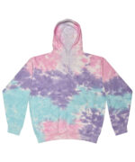 Rainbow tie-dye hoodie - Image 2