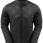 Diamond pane padded Jacket