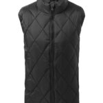 Diamond pane padded gilet