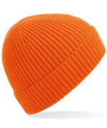 Engineered knit ribbed beanie - Image 6