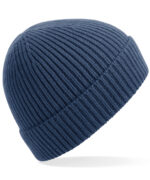 Engineered knit ribbed beanie - Image 8