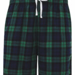 Tartan lounge shorts