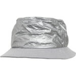Crinkled paper bucket hat (5003CP)