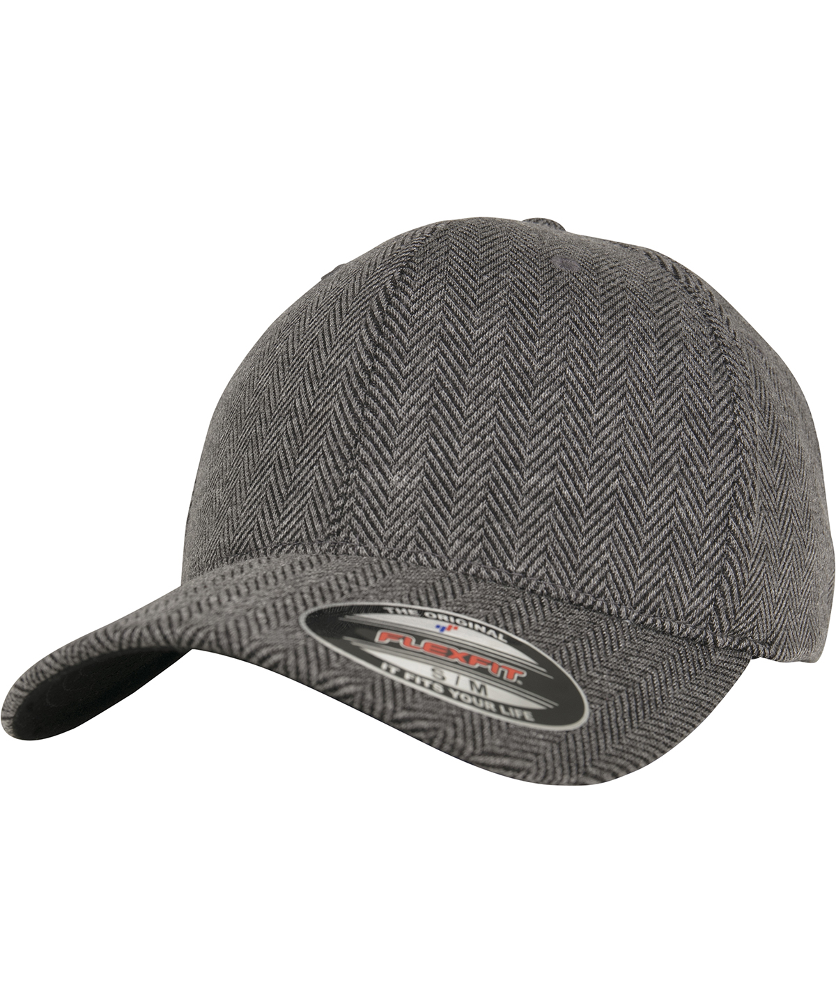 5dfaaa3c6aa61102730003e7 Herringbone melange Flexfit (6277HM) - Image 1