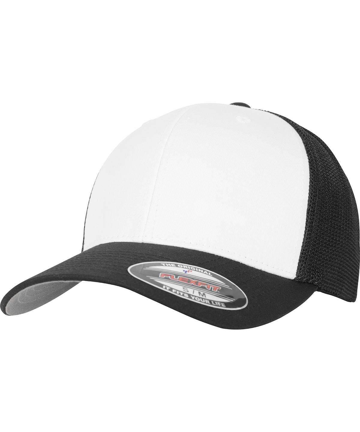 5dfaaa3c6aa611027300040f Flexfit mesh coloured front (6511CF) - Image 1