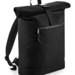 Recycled rolled-top backpack