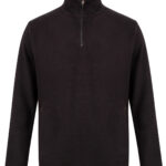 ¼ zip microfleece jacket