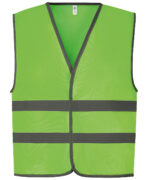 Hi-vis reflective border kids waistcoat (HVW102CH) - Image 2