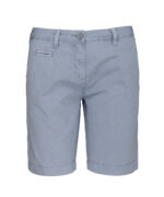 Ladies' washed effect Bermuda shorts - Image 3