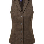 Women's herringbone waistcoat