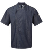 Chef's zip-close short sleeve jacket - Image 2