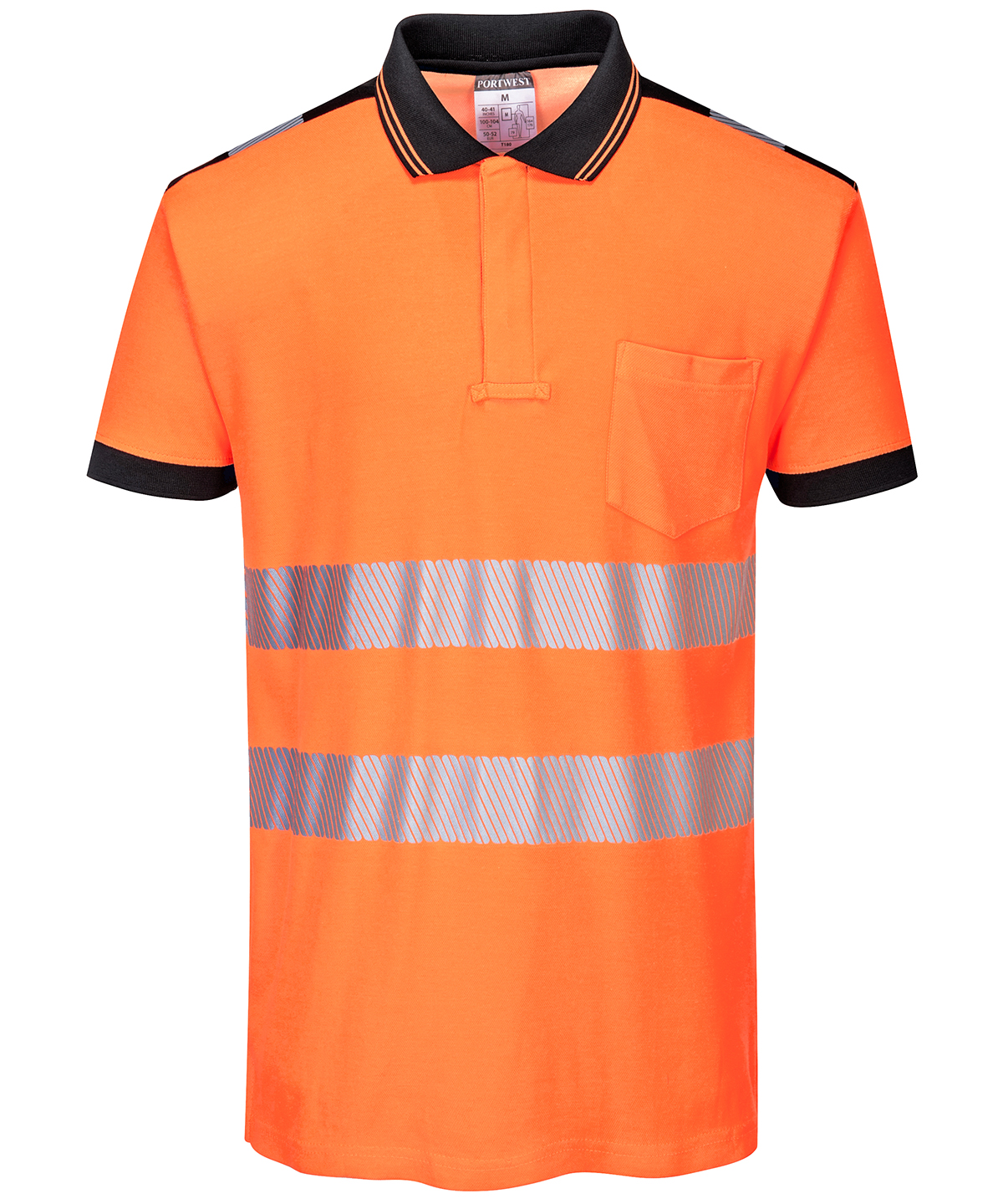 5dfabf8a6aa61163fd0014ce PW3 Hi-vis polo shirt (T180) - Image 1