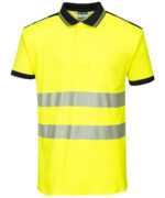 PW3 Hi-vis polo shirt (T180) - Image 2