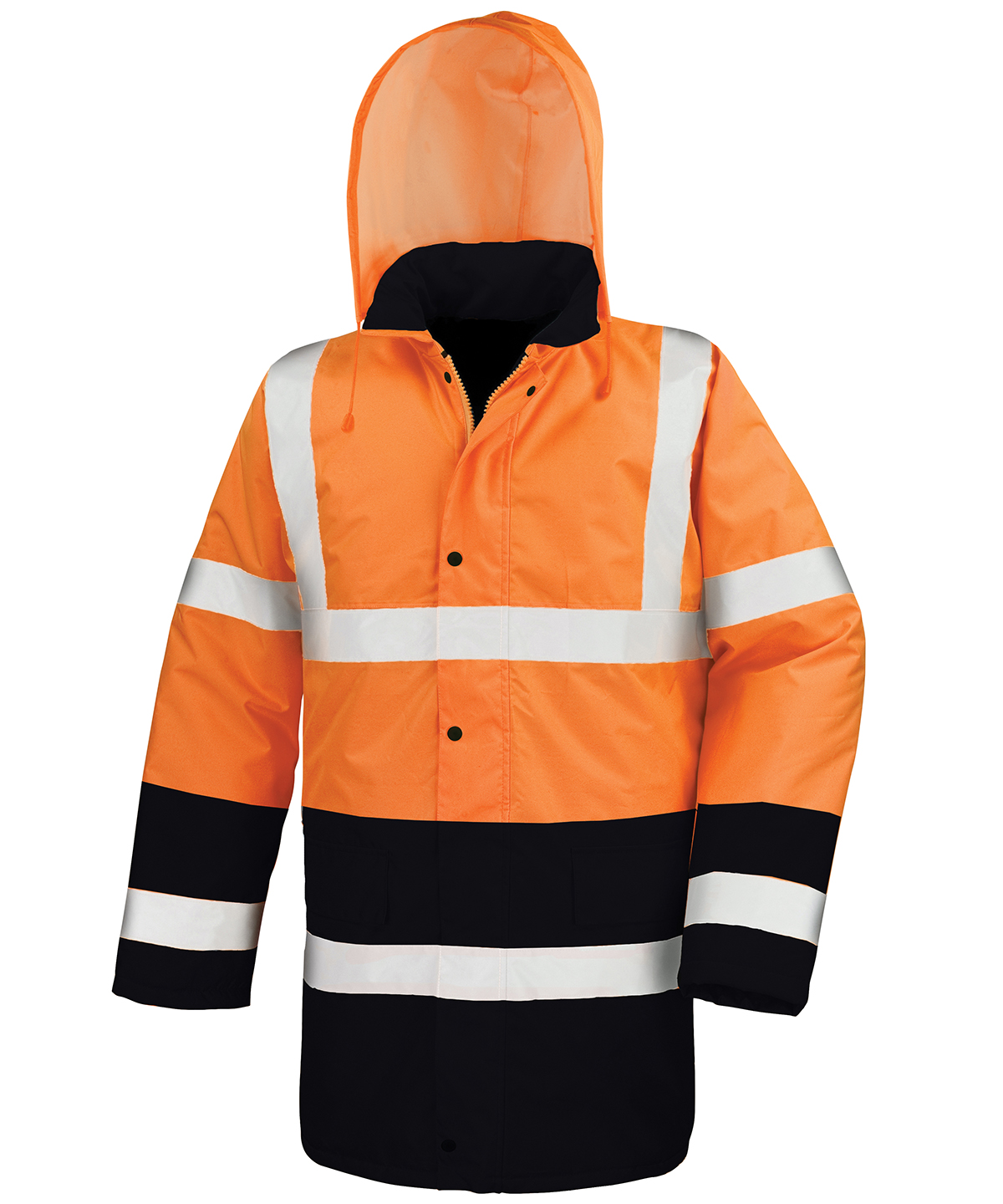 5dfabf8b6aa61163fd00189d Motorway two-tone safety coat - Image 1