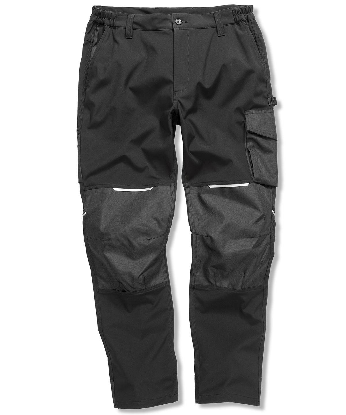 5dfabf8b6aa61163fd0018ab Slim softshell work trouser - Image 1