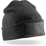 Double-knit printers beanie
