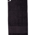 Printable border golf towel