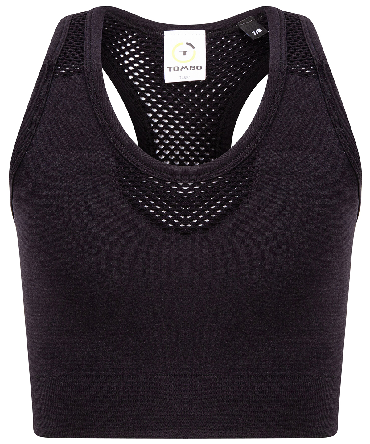 5dfabf8e6aa61163fd002afb3042c2be Kids seamless crop top - Image 1